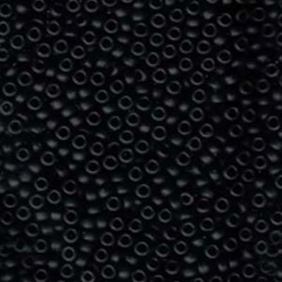 8-9401F Matte Black Miyuki Seed Beads Tube - Goody Beads