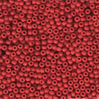 8-9408 Opaque Red Miyuki Seed Beads Tube - Goody Beads