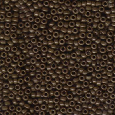 8-9409 Opaque Chocolate Miyuki Seed Beads Tube - Goody Beads