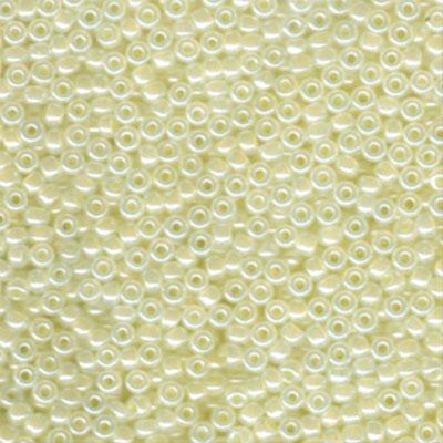 8-9527 Beige Opal Ceylon Miyuki Seed Beads Tube - Goody Beads