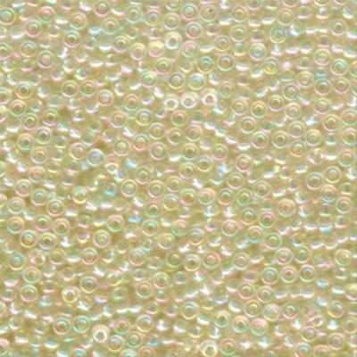 8-92442 Crystal Ivory Gold Miyuki Seed Beads Tube - Goody Beads