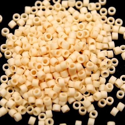 DB353 11/0 Matte Dark Cream Miyuki Delica Seed Beads Tube - Goody Beads