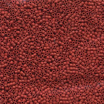 DB378 11/0 Matte Metallic Dark Maroon Miyuki Delica Seed Beads Tube - Goody Beads