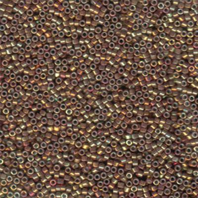 DB1010 11/0 Metallic Earth/Batik Luster Mix Miyuki Delica Seed Beads Tube - Goody Beads