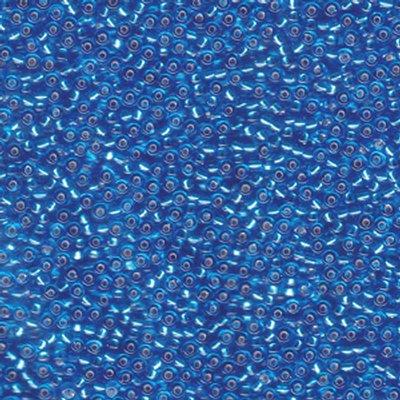 11-919 Silver Lined Sapphire Miyuki Seed Beads Tube - Goody Beads