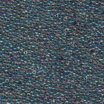 11-9283 Variegated Blue-Lined Crystal AB Miyuki Seed Beads Tube - Goody Beads