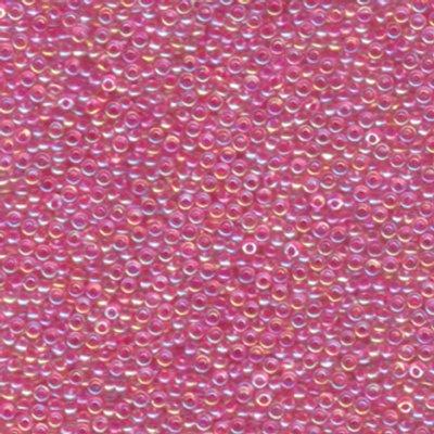 11-9355 Fuchsia Crystal AB Miyuki Seed Beads Tube - Goody Beads