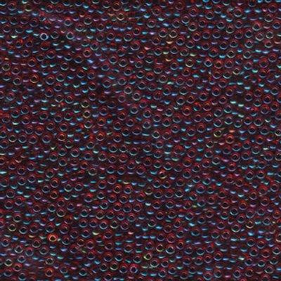 11-9367 Garnet Lined Ruby Miyuki Seed Beads Tube - Goody Beads