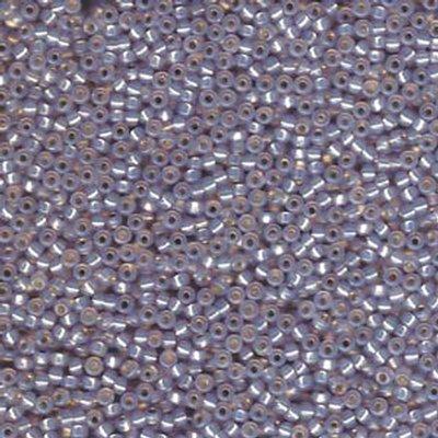 11-9576 Blue-Grey Lined Miyuki Seed Beads Tube - Goody Beads