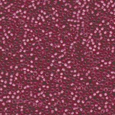 11-91931 Semi Matte Rose Lined Crystal Miyuki Seed Beads Tube - Goody Beads