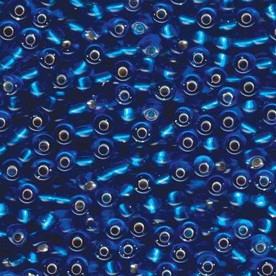 6-9150S Silver Lined Sapphire Miyuki Seed Beads Tube - Goody Beads