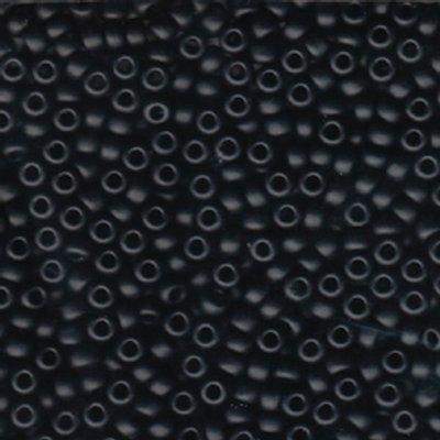 6-9401F Matte Black Miyuki Seed Beads Tube - Goody Beads