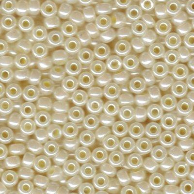 6-9527 Butter Cream Ceylon Miyuki Seed Beads Tube - Goody Beads