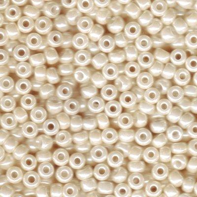 6-9592 Antique Ivory Pearl Ceylon Miyuki Seed Beads Tube - Goody Beads