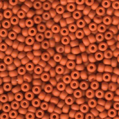 6-91236 Matte Opaque Terracotta Miyuki Seed Beads Tube - Goody Beads