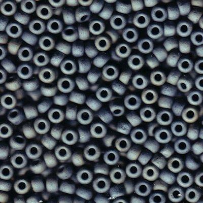 6-92002 Matte Metallic Silver Gray Miyuki Seed Beads Tube - Goody Beads