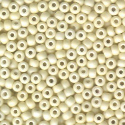 6-92021 Matte Opaque Cream Miyuki Seed Beads Tube - Goody Beads