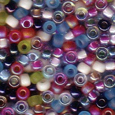 8-9MIX15 Spring Flowers Mix Size 8 Miyuki Seed Beads Tube - Goody Beads