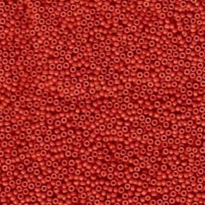 15-91464 Dyed Opaque Maroon Miyuki Seed Beads Tube - Goody Beads