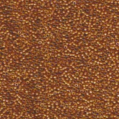 15-92238 Lined Topaz/Yellow Miyuki Seed Beads Tube - Goody Beads