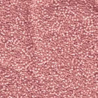 15-92200 Lined Rose Pink AB Miyuki Seed Beads Tube - Goody Beads