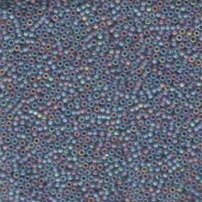 15-9152FR Matte Grey AB Miyuki Seed Beads Tube - Goody Beads