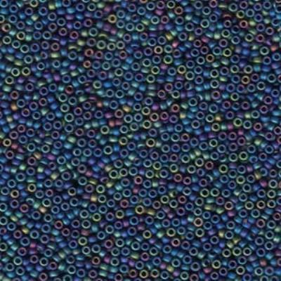 15-9401FR Matte Opaque Multi Iris Miyuki Seed Beads Tube - Goody Beads