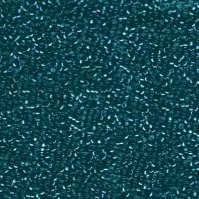 15-91424 Silver Lined Teal Miyuki Seed Beads Tube - Goody Beads