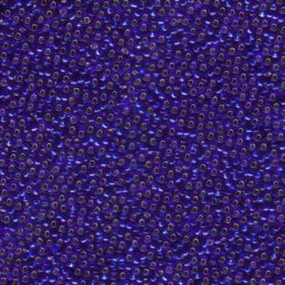 15-920 Silver Lined Sapphire Miyuki Seed Beads Tube - Goody Beads