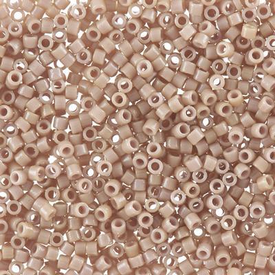 DB2105 11/0 Beige Duracoat Opaque Dyed Delica Seed Beads Tube - Goody Beads