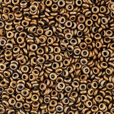 3mm Bronze Antique Gold 8/0 TOHO Demi Round Seed Beads - Goody Beads