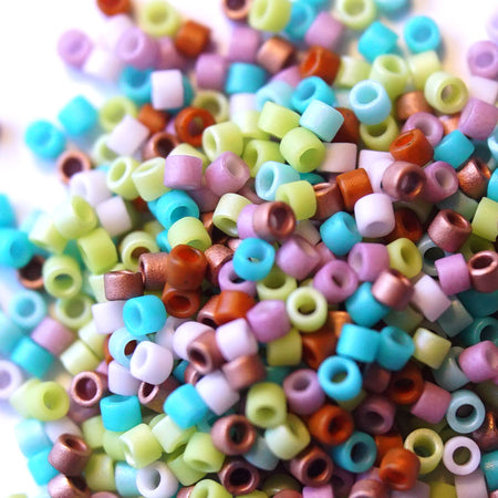 DB-MIX9012 Tres Chic Mix 11/0 Delica Seed Beads Tube - Goody Beads