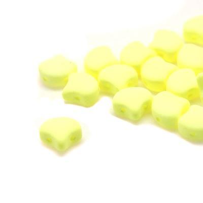 Bondeli Lemon Matubo Ginkgo Two Hole Czech Seed Beads Tube - Goody Beads