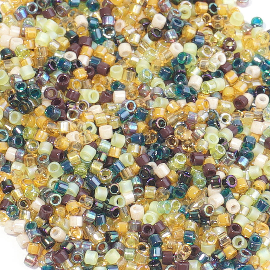 DB-MIX07 Earthtone Mix 11/0 Delica Seed Beads Tube - Goody Beads