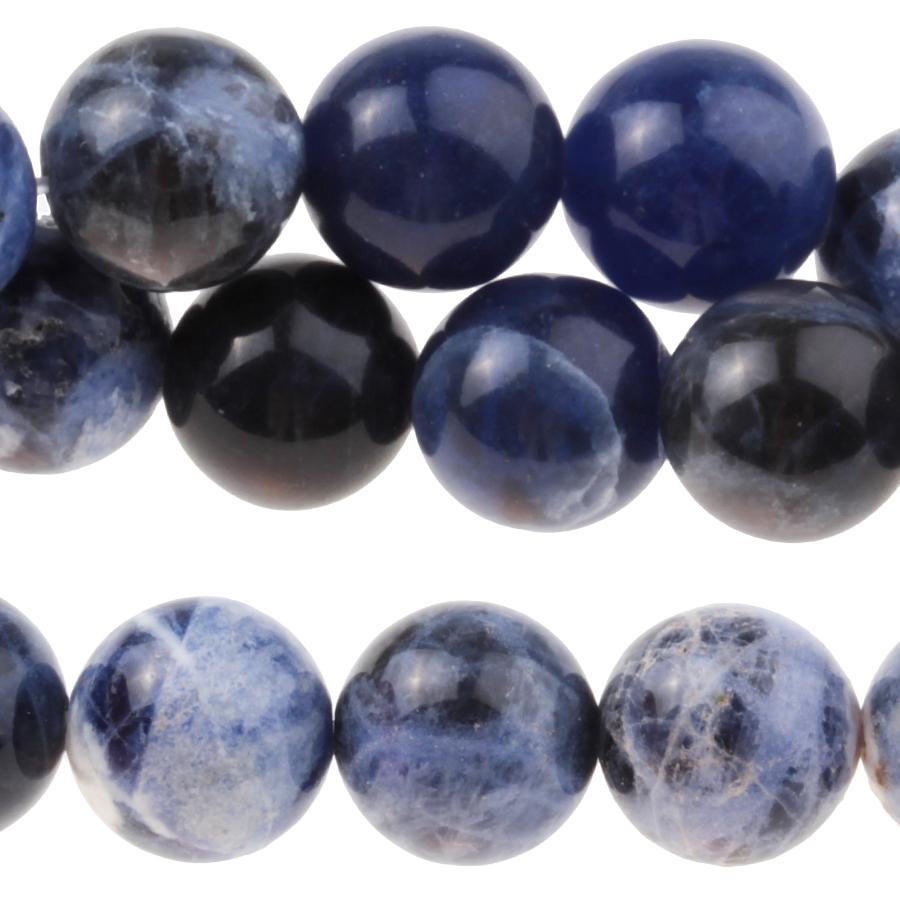 Sodalite 10mm Round 8-Inch - Goody Beads