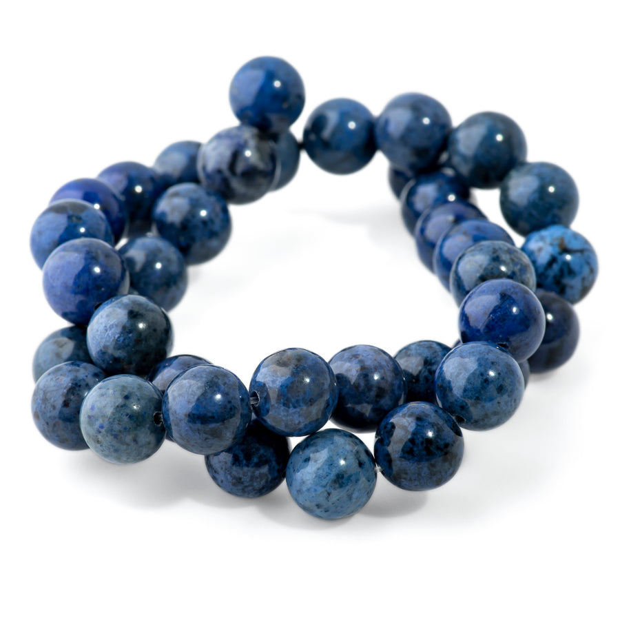 Sunset Dumortierite 10mm Round A Grade - 15-16 Inch