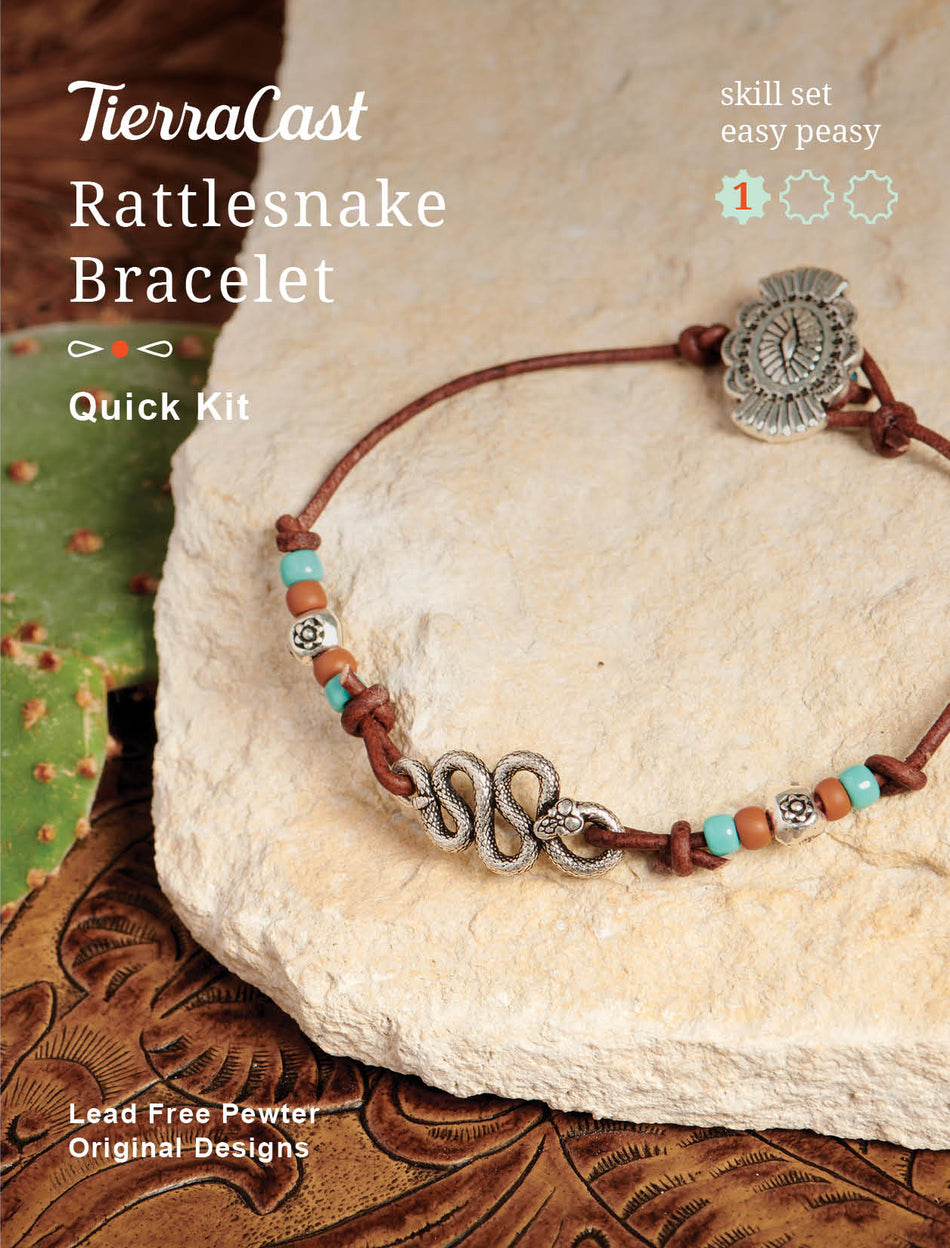 Rattlesnake Bracelet Kit TierraCast - Goody Beads