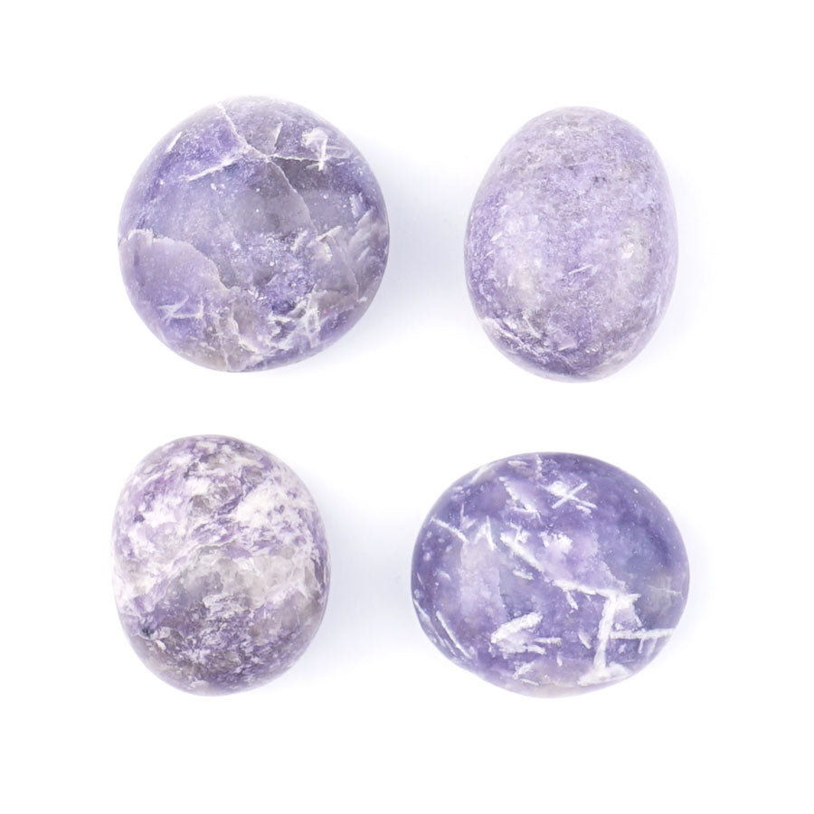 Lepidolite Pebble Specimen Approx. 45x55mm - Limited Editions - Goody Beads