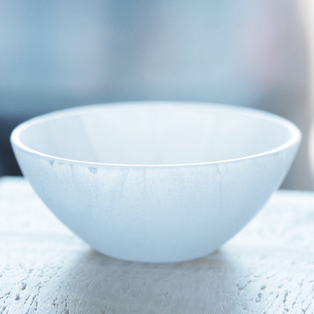 Selenite 6-7cm Charging Bowl- Limited Editions - Goody Beads