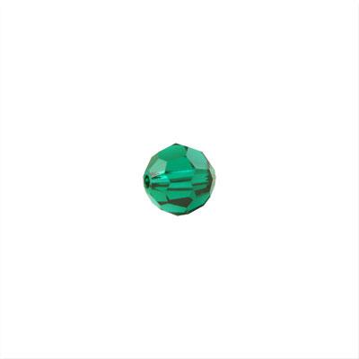 PRESTIGE 4mm Round Crystal Beads Emerald Style #5000 - Goody Beads