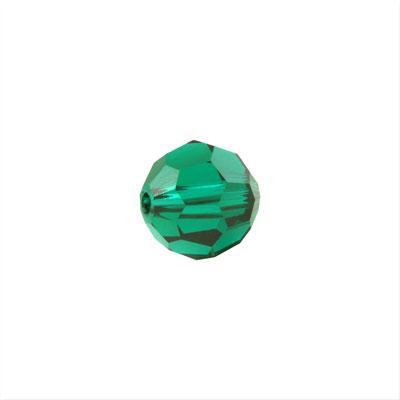 PRESTIGE 6mm Round Crystal Beads Emerald Style #5000 - Goody Beads