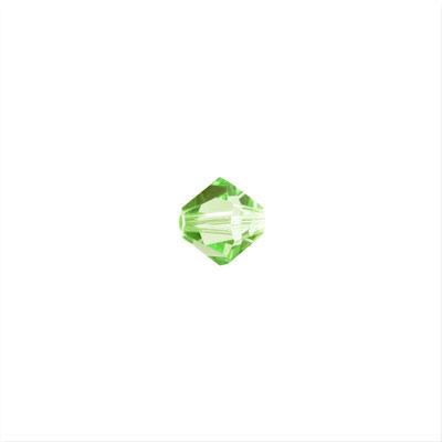 PRESTIGE 4mm Bicone Crystal Beads Peridot Style #5328 - Goody Beads