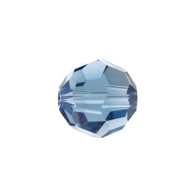 PRESTIGE 8mm Round Crystal Denim Blue Style #5000 - Goody Beads