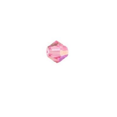 PRESTIGE 3mm Bicone Crystal Beads Rose AB Style #5328 - Goody Beads