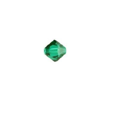 PRESTIGE 3mm Bicone Crystal Beads Emerald Style #5328 - Goody Beads