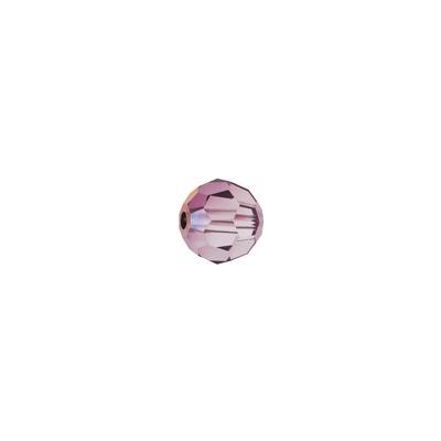 PRESTIGE 4mm Round Crystal Lilac Shadows Style #5000 - Goody Beads