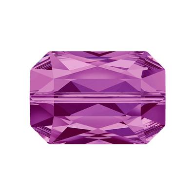 PRESTIGE Crystal 18mm Amethyst Emerald Cut Bead - Style 5515 - Goody Beads