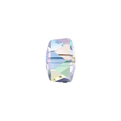 PRESTIGE Crystal 8mm Crystal Clear AB Rondelle Bead - Style 5045 - Goody Beads