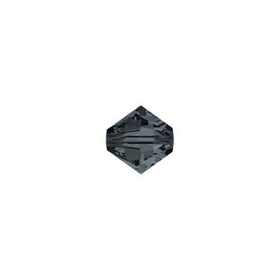 PRESTIGE 3mm Bicone Graphite Crystal Beads Style #5328 - Goody Beads