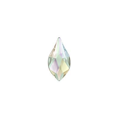 PRESTIGE Crystal 7.5mm Crystal Clear AB Flame Flat Back - Style 2205 - Goody Beads